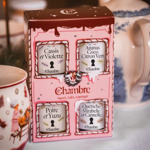 Coffret de 4 confitures de Noël