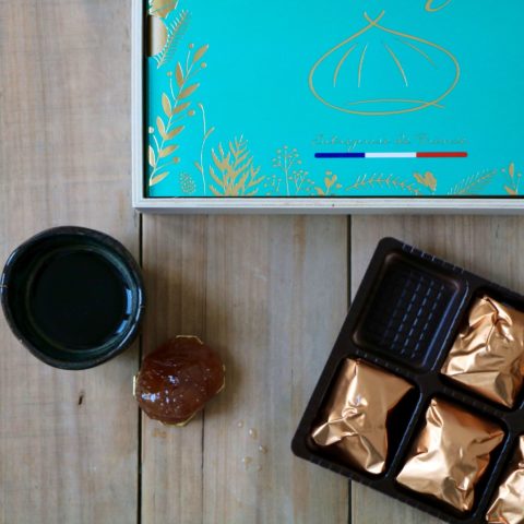 Coffret de 8 marrons glacés