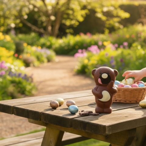 Ourson chocolat au lait